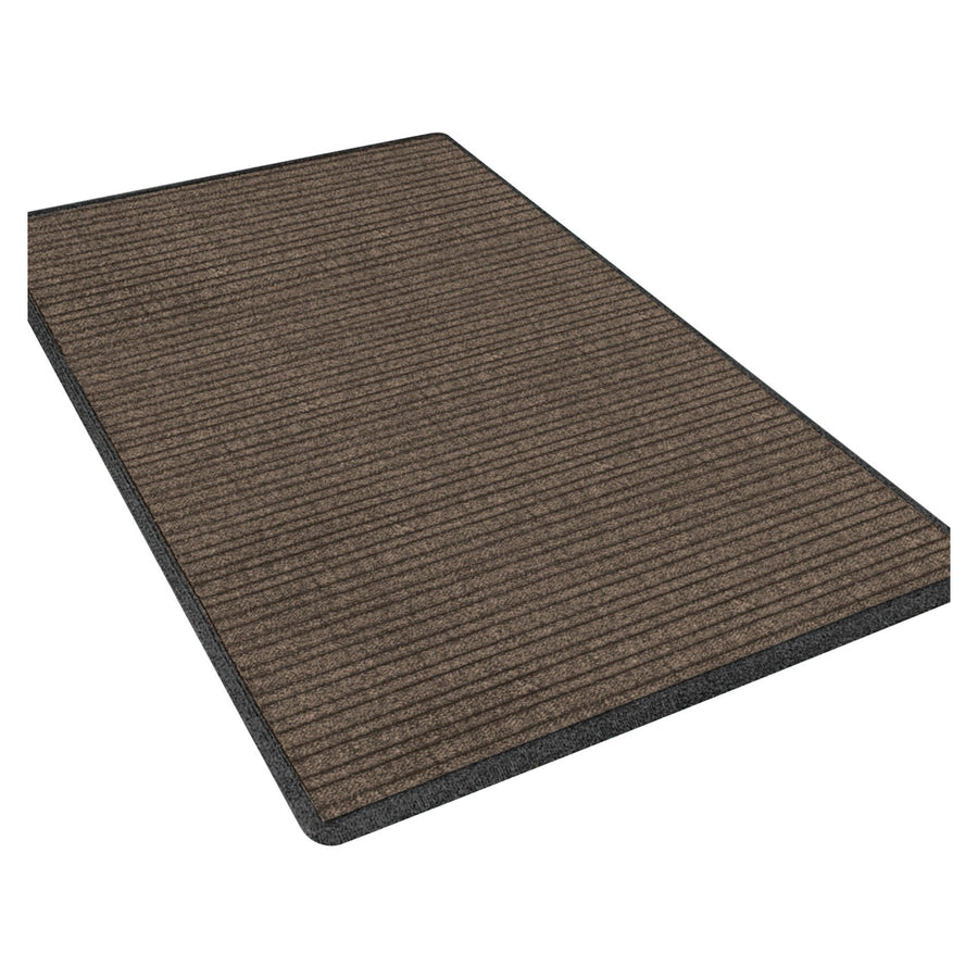 5 ft x 3 ft Brown Rubber Backed Entry Mat 1 Each MAT355BR