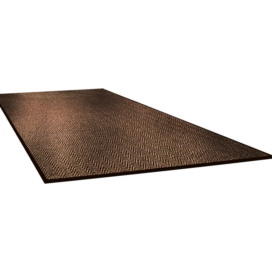 6 ft x 4 ft Brown Vinyl Entry Mat 1 Each MAT416BR