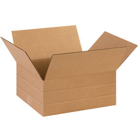 Consolidate your carton inventory with one versatile box. These 14x10x6 multi-depth corrugated boxes fold to multiple heights with pre-scored side panels–no carton sizer required. ECT-32 kraft material delivers strength while reducing freight spend and warehouse SKU complexity.