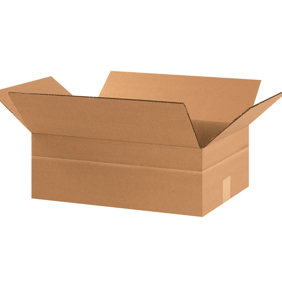 17.25x11.25x6 ECT-32 Multi-Depth Kraft Corrugated Shipping Boxes 25-Pack MD17116