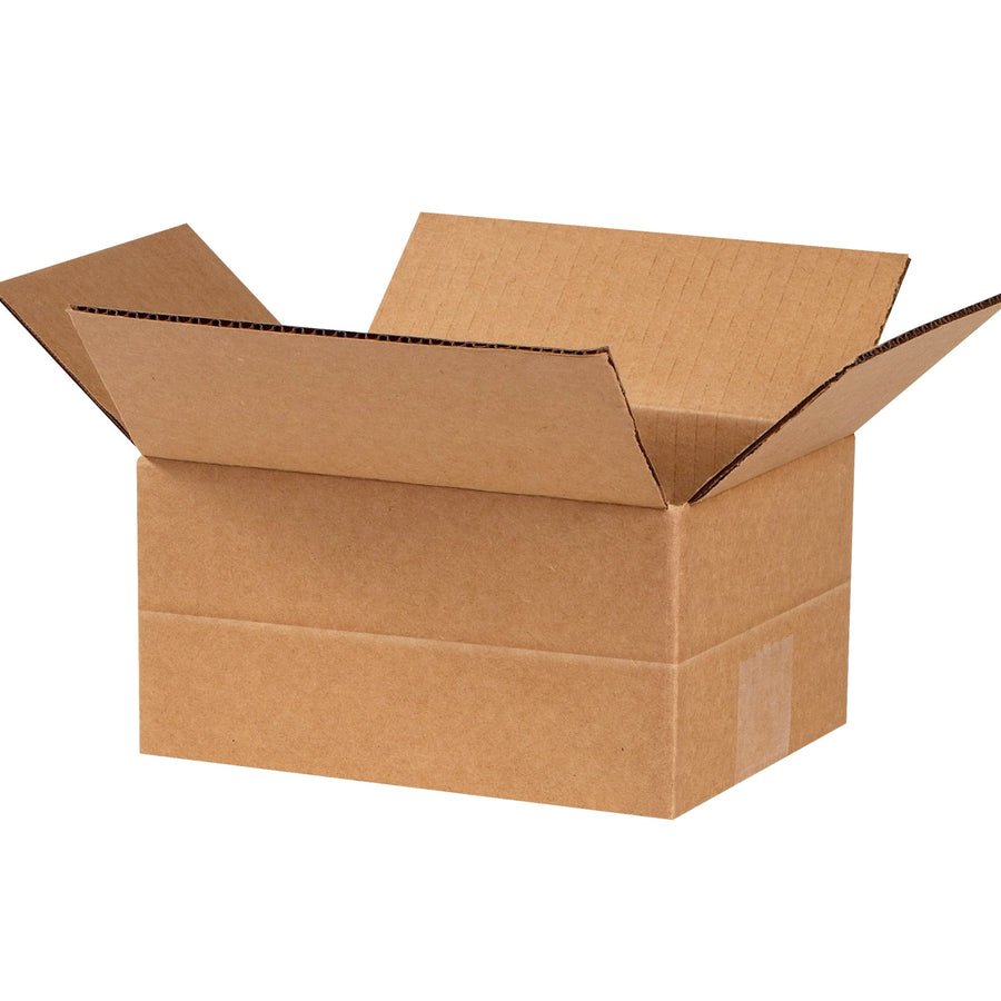 8x6x4 ECT-32 Kraft Multi-Depth Corrugated Shipping Boxes 25-Pack MD864
