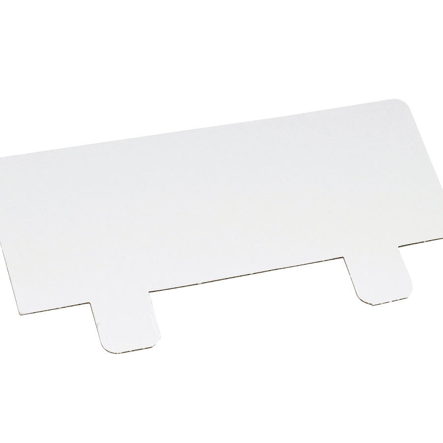 15.75x6 ECT-32-B White Corrugated Header Cards 10/Bundle MDIS101H - alias listing