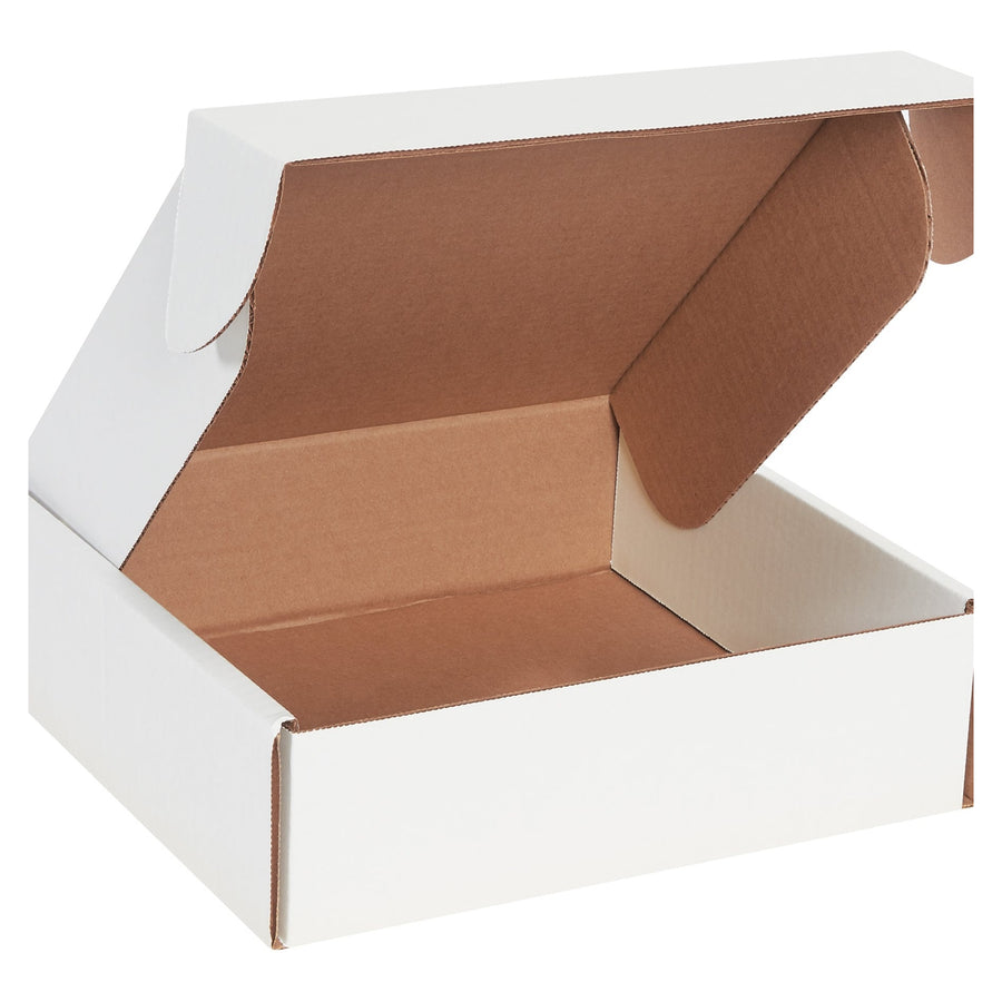 10x10x3 White Corrugated Literature Mailers 50/Bundle MFL10103 - alias listing