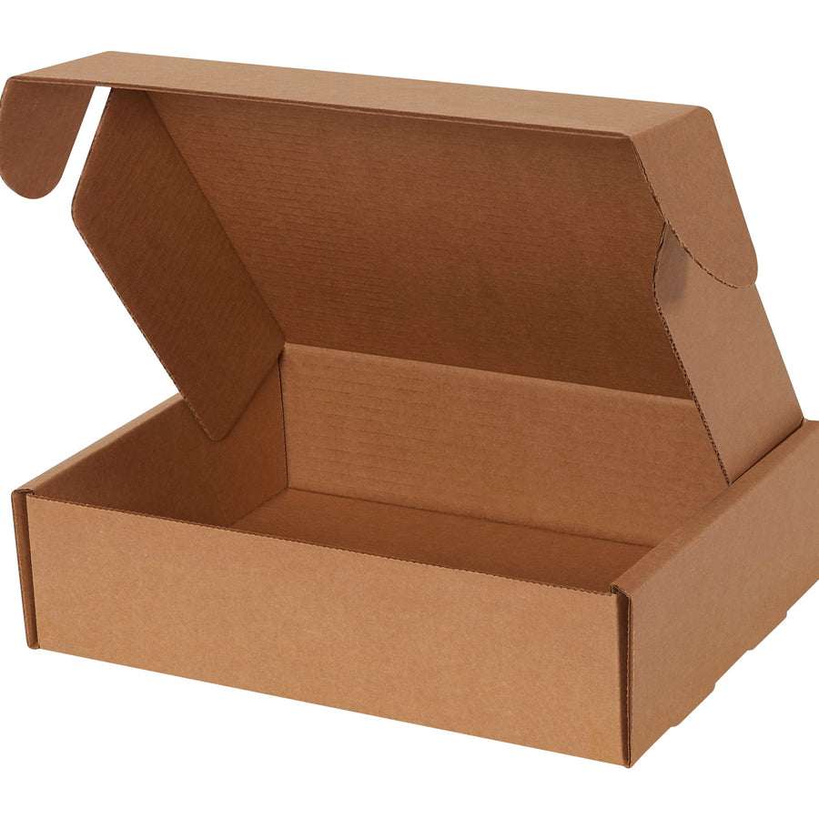 11 1/8 x 8 3/4 x 3 in Kraft Corrugated Literature Mailer 50-Pack MFL1183K - alias listing