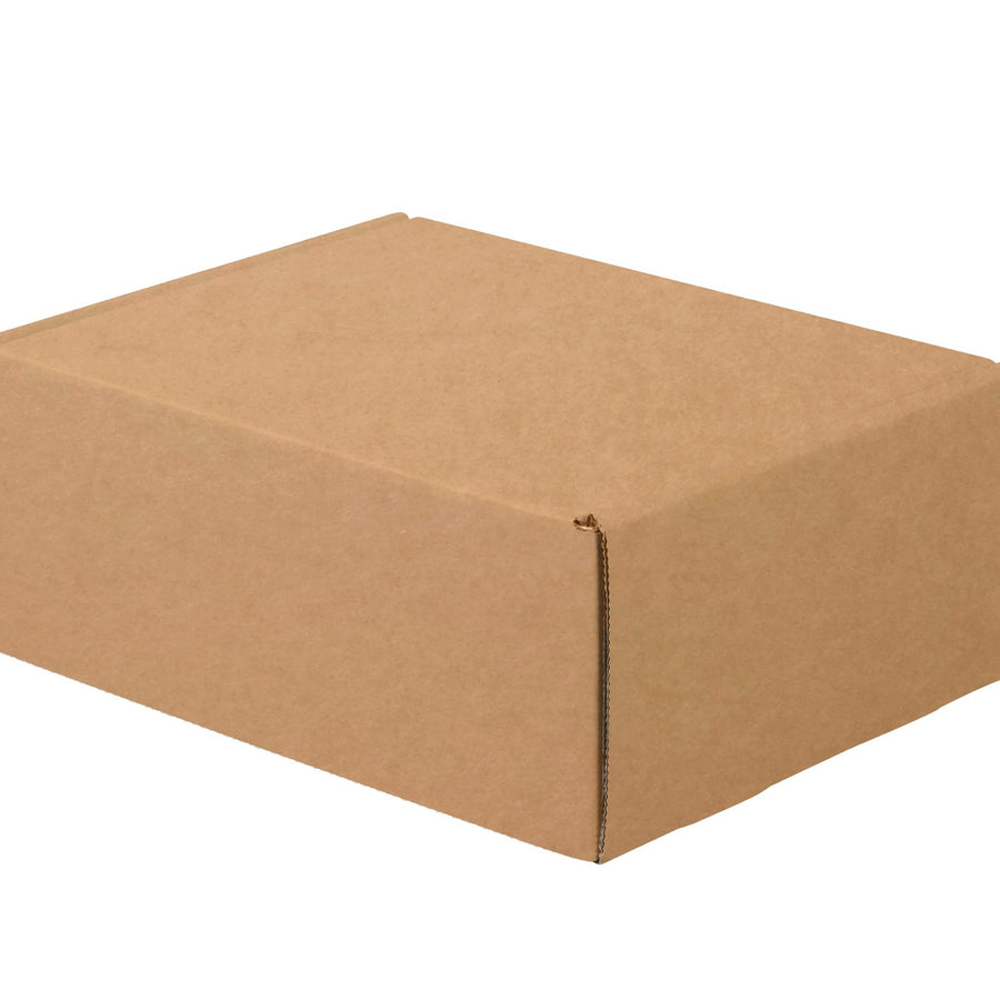 11 1/8 x 8 3/4 x 4 in Kraft Deluxe Literature Mailer Crush Resistant 50/Bundle MFL1184K
