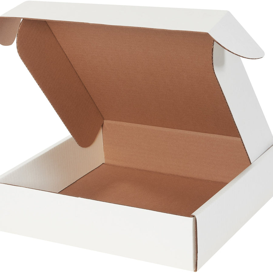 12x12x3 White Corrugated Literature Mailers 50/Bundle MFL12123 - alias listing