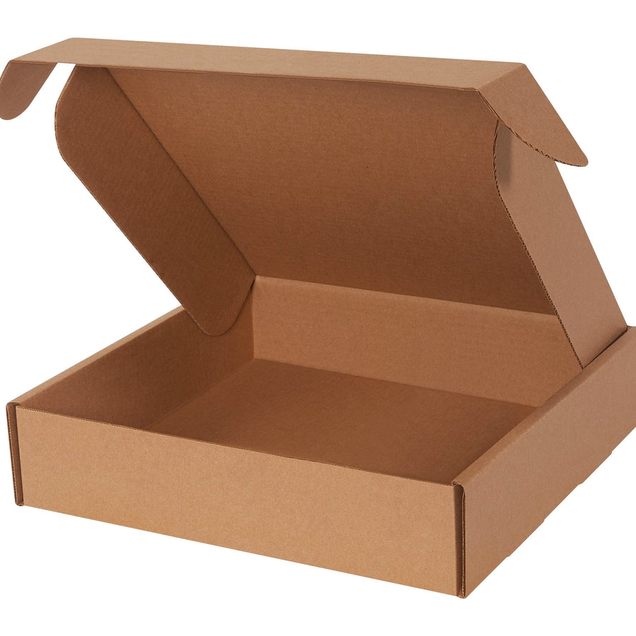 13x13x3 Kraft Corrugated Literature Mailers 50-Pack MFL13133K - alias listing
