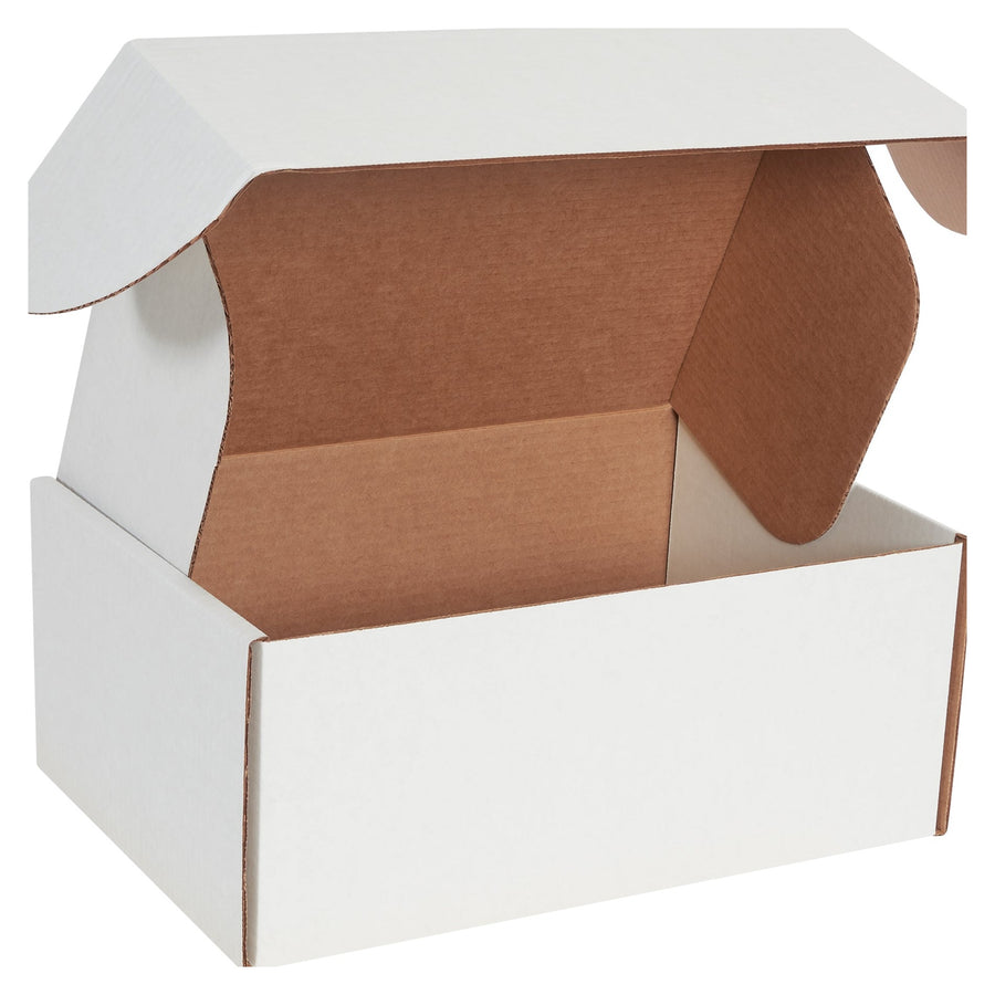 14x10x6 White Self-Seal Corrugated Literature Mailers 50/Bundle MFL14106 - alias listing