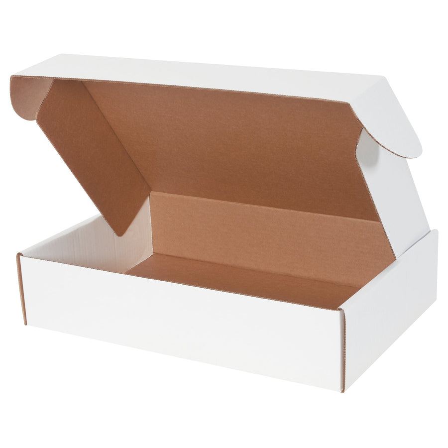 18x12x4 White Corrugated Literature Mailers 25/Bundle MFL18124 - alias listing