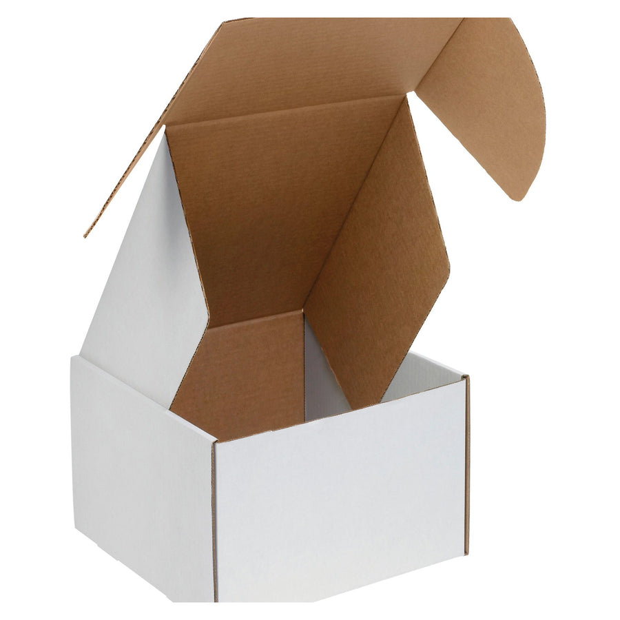 4x4x4 White Corrugated Literature Mailers 50-Pack MFL444 - alias listing