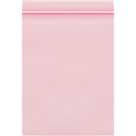 Heavy-duty 4 mil anti-static reclosable poly bags designed to protect sensitive electronics and components from static discharge. Premium Minigrip® Red Line™ zipper extends full width for secure sealing and moisture protection. 1,000 bags per case–cost-effective industrial packaging that meets shipping compliance standards.