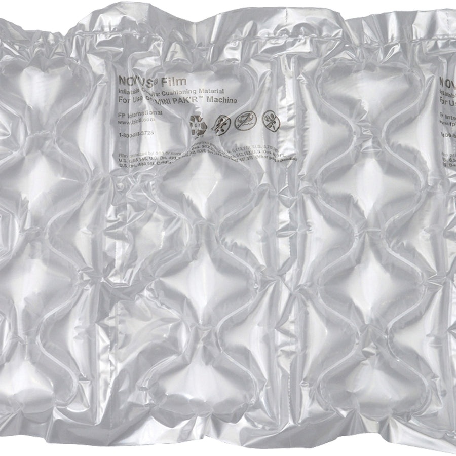 High-performance air cushioning film roll engineered for industrial shippers who demand reliability and cost savings. At 1.8 mil thickness and 656 feet long, this MINI PAK'R Large Bubble Quilt delivers superior cushioning protection while reducing material costs–one roll replaces over 6 bags of traditional loose fill. Clear construction wraps, cushions, and interleavess fragile products for maximum shipment integrity.