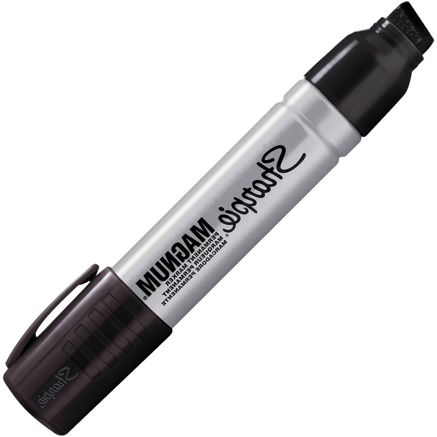 Black Sharpie Magnum Permanent Markers 12/Case MK404BK