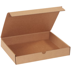 Professional 12x9x2 kraft literature mailers designed for e-commerce brands who ship documents, catalogs, and marketing materials. Built from crush-resistant ECT-32-B corrugated, these self-sealing mailers assemble in seconds without tape, glue, or staples–saving time and reducing packaging costs. Perfect fit for standard literature at bulk pricing.
