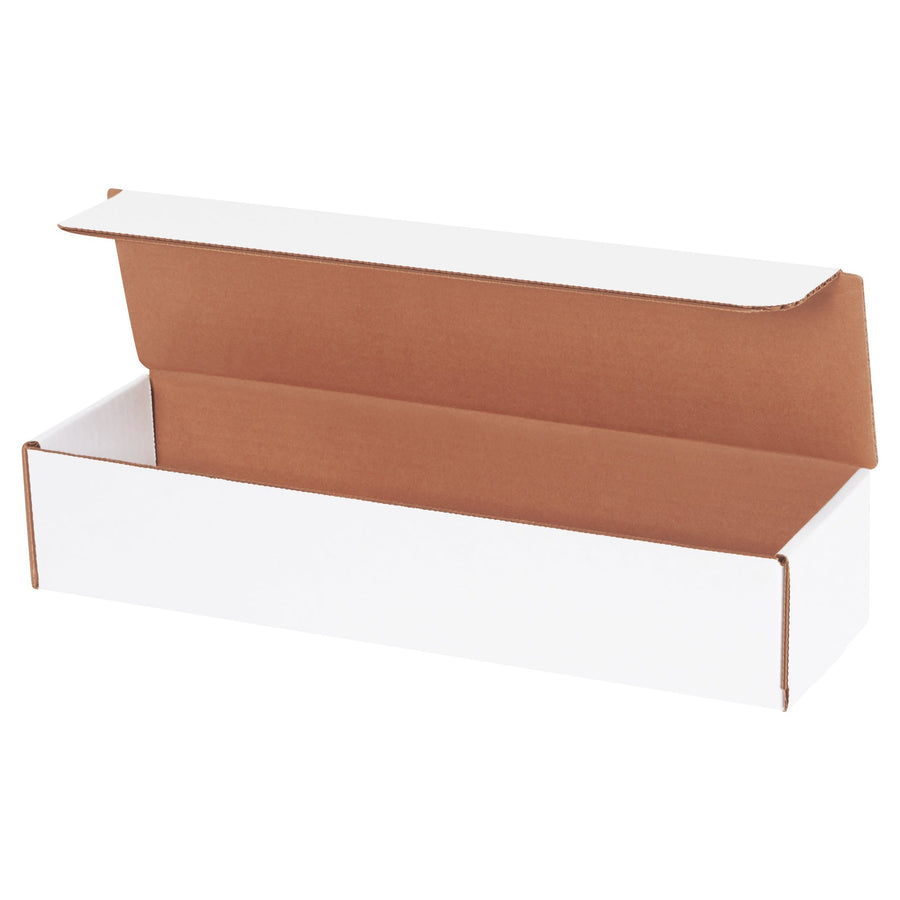 14x3.75x2.75 White Corrugated Literature Mailers 50/Bundle ML1432 - alias listing