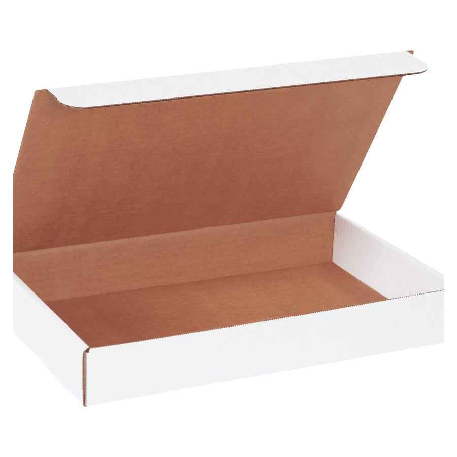 14 1/8 x 8 3/4 x 2 in White Corrugated Literature Mailers Self-Seal 50/Bundle ML1482 - alias listing