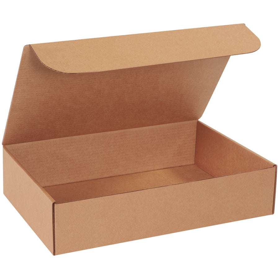 Ship documents and marketing materials in professional style with these 17.25x11.25x4 kraft literature mailers. Made from strong ECT-32-B corrugated material and sold in bundles of 25, they assemble in seconds with no tape, glue, or staples required. Perfect for e-commerce brands seeking cost-effective, crush-resistant mailing solutions.