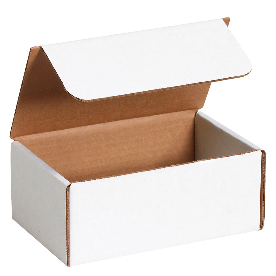 Ship marketing materials and catalogs with professional presentation and maximum protection. These white corrugated mailers feature self-sealing tabs, ECT-32-B crush-resistant construction, and require zero additional supplies for quick assembly. Sold as a bundle of 50 ready-to-use pieces.