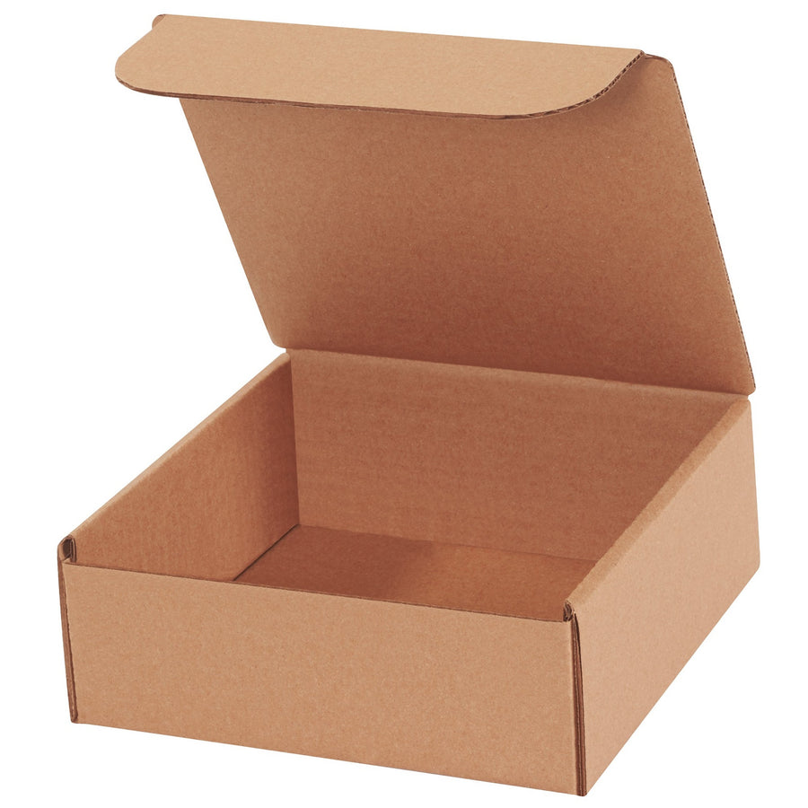7x7x2 Kraft Self-Seal Corrugated Literature Mailers 50-Pack ML772K