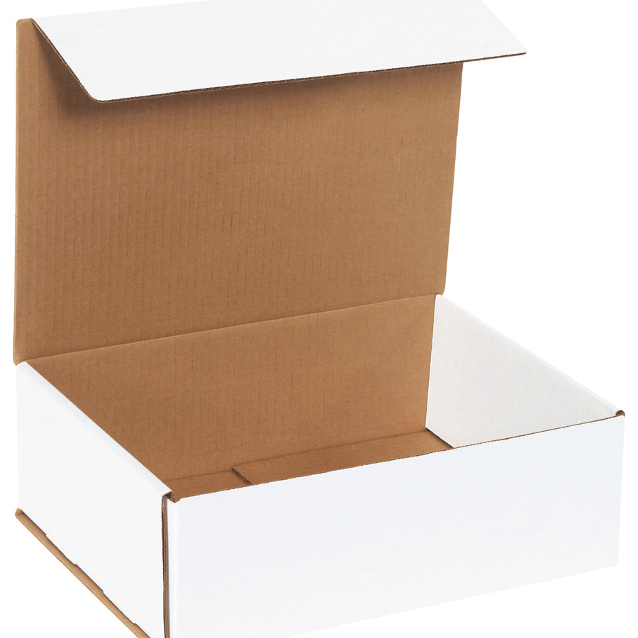 12x9x4 ECT-32-B White Corrugated Mailers 50/Bundle MLR1294 - alias listing