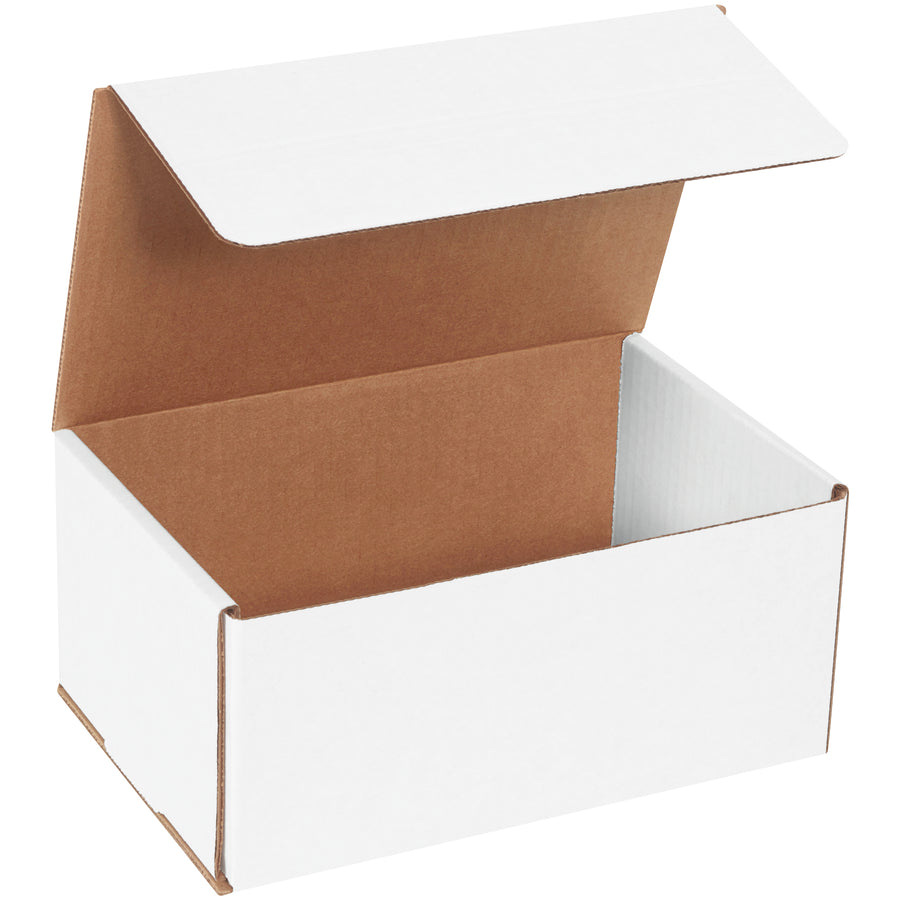 Ship small items with confidence using these ECT-32-B white corrugated mailers. One-piece fold-and-tuck design requires no tape, glue, or staples–assembly takes seconds. Double-wall crush-resistant construction protects fragile contents while keeping postage costs down.
