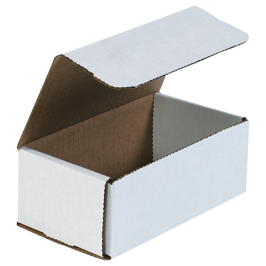 6.5x3.625x2.5 ECT-32 White Corrugated Mailers 50-Pack MRX4X - alias listing