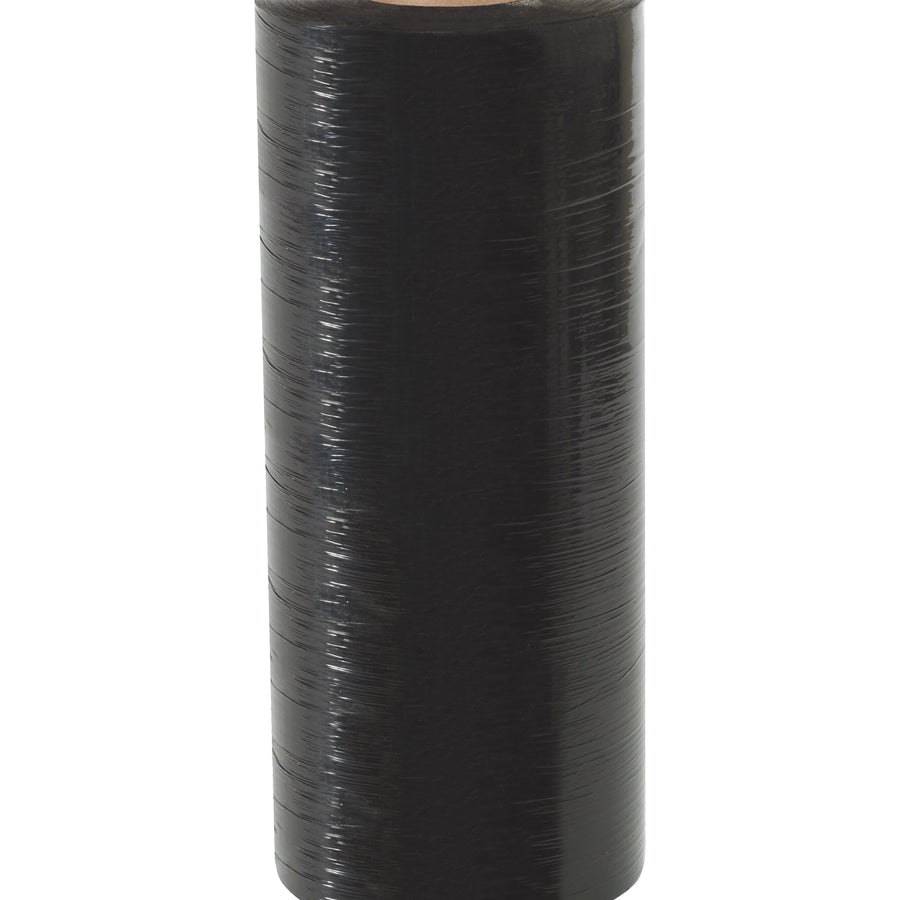 20 in x 5000 ft 80 Gauge Black Blown Machine Stretch Film Roll MSF2080BLK