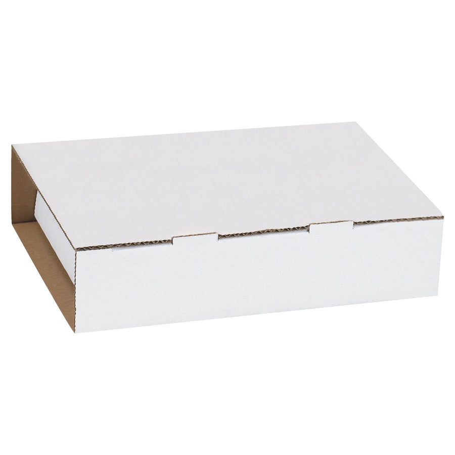 8.5x7.625x2.0625 ECT-32-B White Corrugated Video Tape Mailers 20/Bundle MVM4 - alias listing