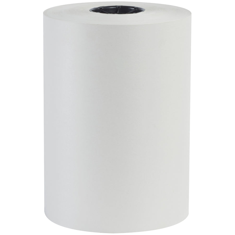 Economical 12" x 1440' newsprint rolls deliver reliable void fill and protective padding for cost-conscious packaging operations. Made from 100% recycled 30 lb. basis weight material, unprinted and ready to dispense with standard roll cutters. Lightweight solution cuts packaging costs without compromising product protection.