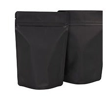 5x8x2.5 Black Matte Stand-Up Barrier Pouches 1000/Case P58254S