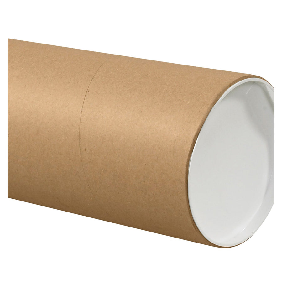 Poster & Print Mailing Tubes | 6 x 36 in Kraft Spiral Wound Heavy-Duty Jumbo, 10/Case P6036KHD