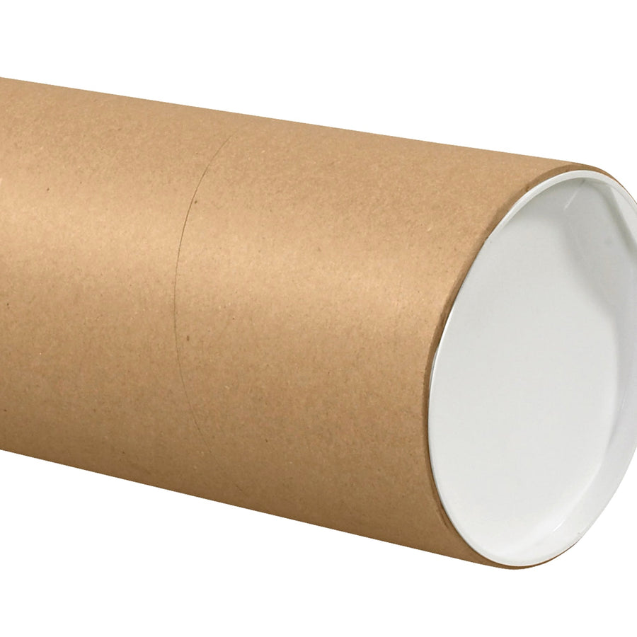 6x60 Kraft Spiral Wound Jumbo Mailing Tubes 10/Case P6060KHD