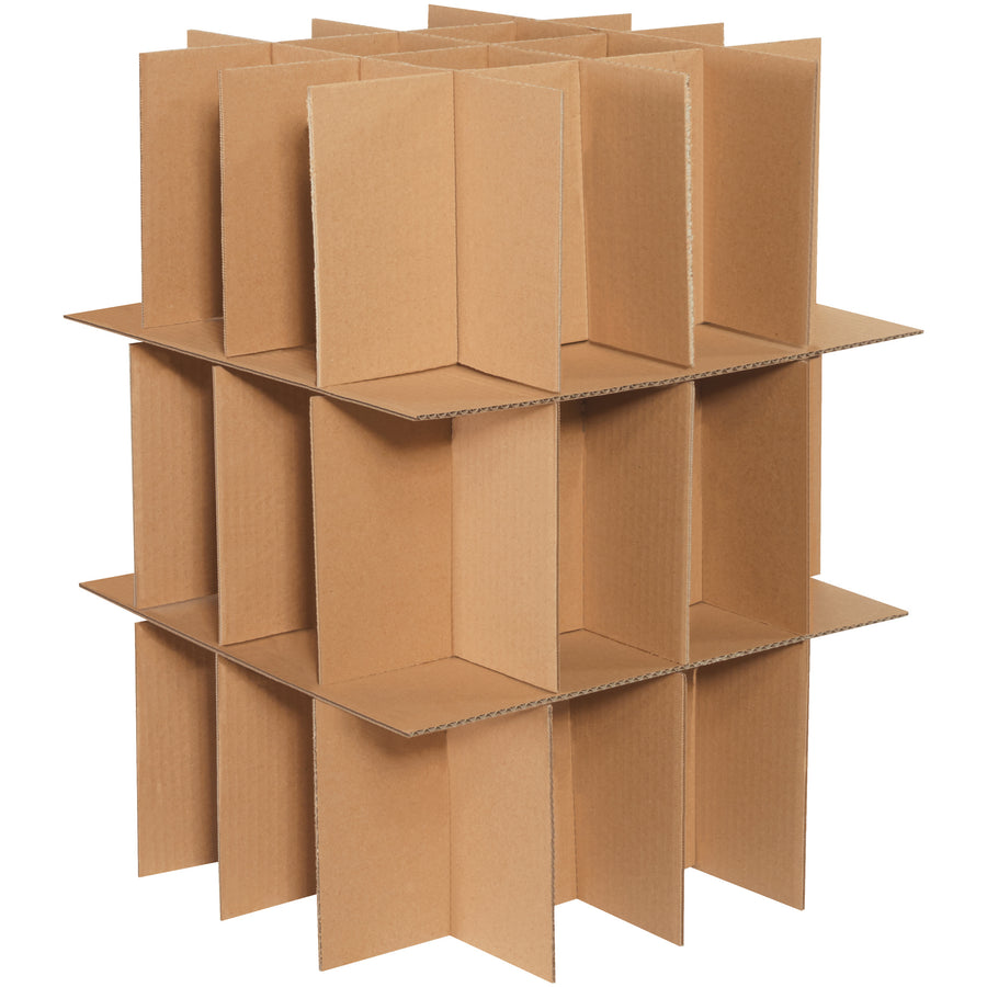 Complete dish partition kit featuring 3 sets of partitions and 2 layer pads engineered for ECT-32 corrugated dish boxes. Designed to maximize protection for fragile dishware during transit while minimizing damage claims. Compatible with Packrift stock 181828DISH‚a cost-effective solution for foodservice, restaurant supply, and retail packaging operations.