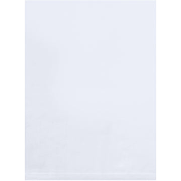 6x10" 4 Mil Clear Flat Poly Bags, Case of 1000