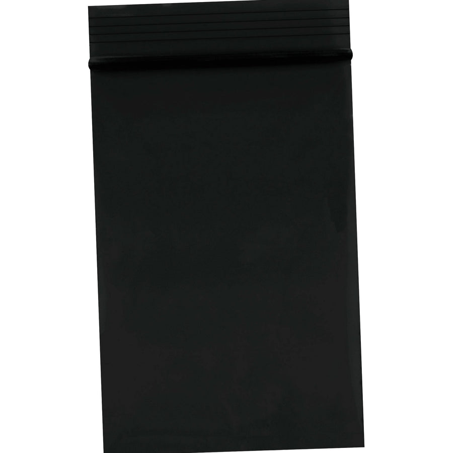 2x3 2 Mil Black Reclosable Poly Bags 1000/Case PB3525BK - alias listing