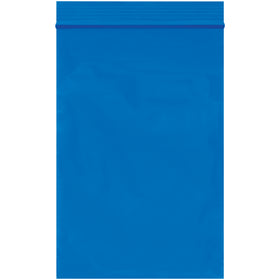 Durable 4x6" blue reclosable poly bags made from 2 mil polyethylene protect parts, inventory, and products from dirt and moisture. Each case includes 1,000 bags with secure zip-lock closures for repeated use. FDA and USDA compliant for food-safe storage and shipping.
