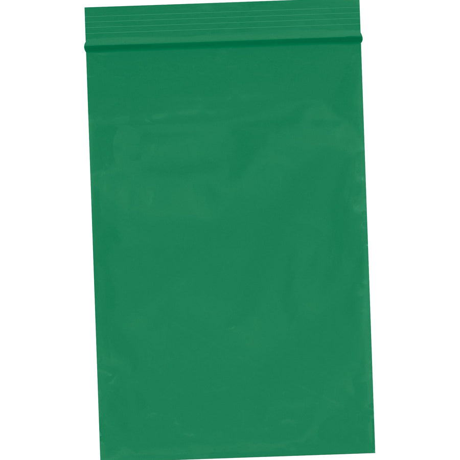 4x6 2 Mil Green Reclosable Poly Bags 1000/Case PB3565G - alias listing