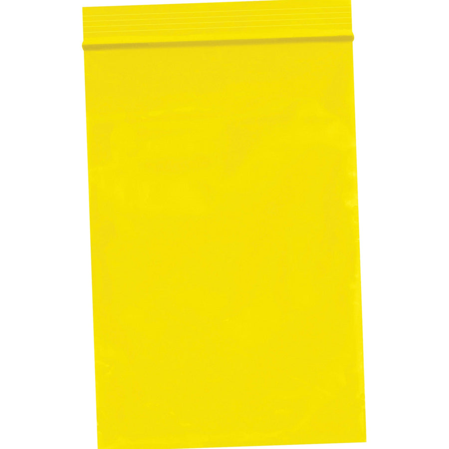 4x6 2 Mil Yellow Reclosable Poly Bags 1000/Case PB3565Y - alias listing