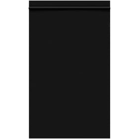 5x8" 2 Mil Black Reclosable Poly Bags - 1000/Case