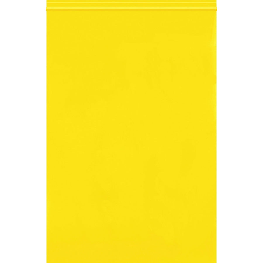 6x9 2 Mil Yellow Reclosable Poly Bags 1000/Case PB3615Y