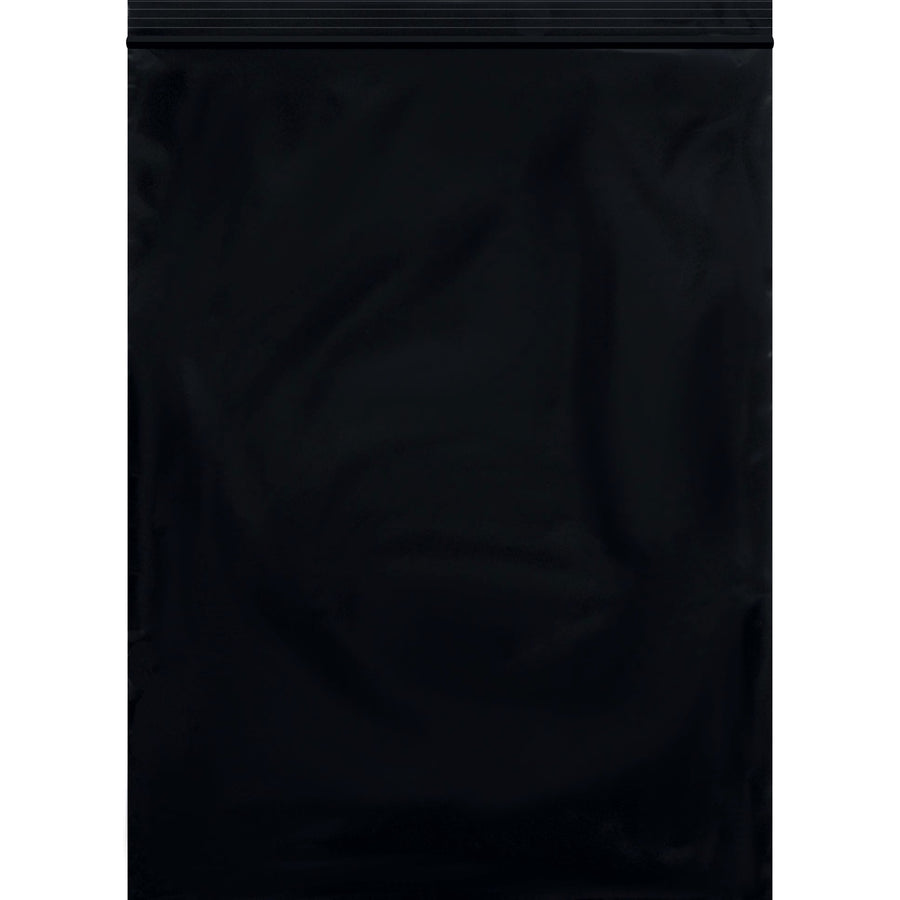 9x12 2 Mil Black Reclosable Poly Bags 1000/Case PB3645BK - alias listing