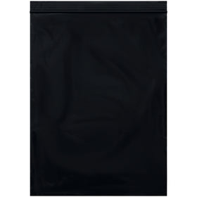 Heavy-duty 9x12" black reclosable poly bags in 2 mil polyethylene protect inventory and products from dirt and moisture. FDA and USDA compliant for food and industrial use. Sold by the case of 1000 for maximum cost efficiency.
