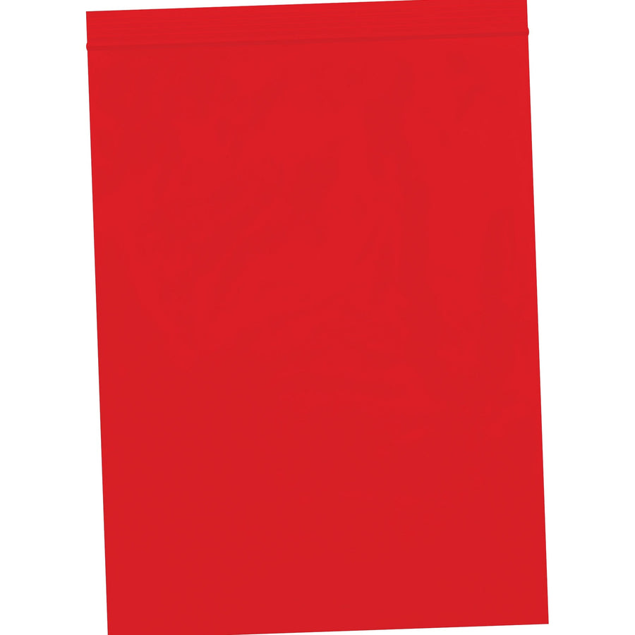 9x12 2 Mil Red Reclosable Poly Bags 1000/Case PB3645R - alias listing