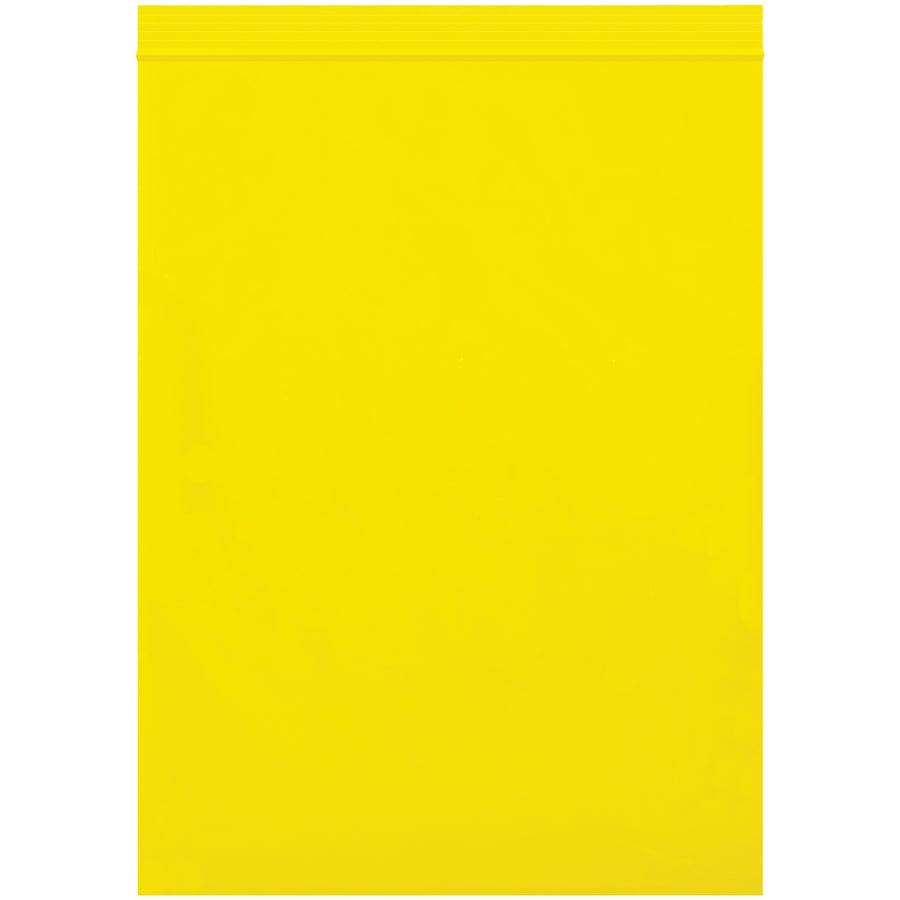 Durable 2 mil yellow reclosable poly bags in 9x12" dimensions keep inventory, parts, and products protected from moisture and contamination. Case of 1000 bags provides reliable, cost-efficient packaging for warehouses, manufacturers, and distributors. Reusable, FDA and USDA compliant polyethylene construction ensures compliance and extends value.