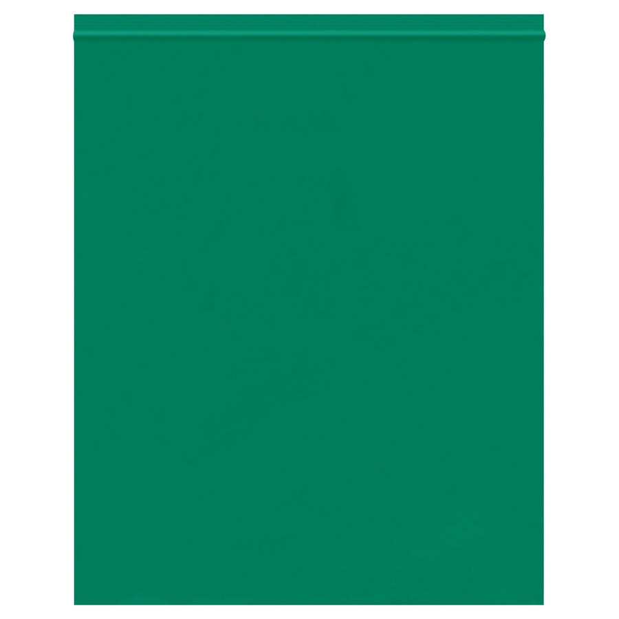 12x10 2 Mil Green Reclosable Poly Bags 1000/Case PB3655G - alias listing