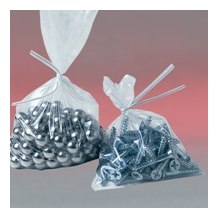 4x12 6 Mil Flat Poly Bags