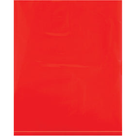 8x10" Red Poly Bags 2 Mil - 1000/Case | Storage