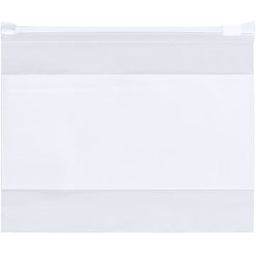Heavy-duty 3 mil slide-seal reclosable poly bags sized 8x6" with FDA/USDA food-contact approval. Smooth-gliding closure operates easily even with gloved hands. Sold by the case (100 bags) for cost-efficient bulk packaging and storage.