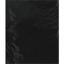 15 x 18" 2 Mil Black Flat Poly Bags - Light/Medium Duty, 100/Case