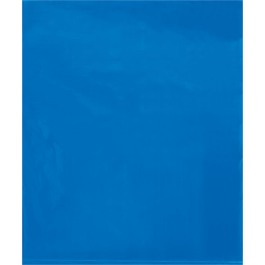 15x18" 2 Mil Blue Poly Bags - 1000/Case Storage
